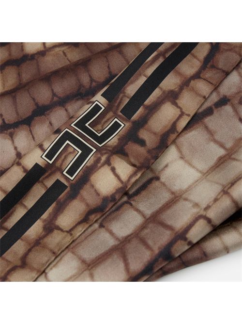 Headscarf woman cacao ELISABETTA FRANCHI | FO24L61E2/644